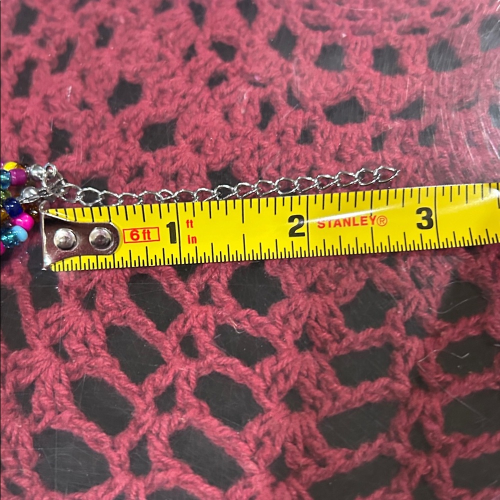 Multicolor Multistrand Necklace. Euc - image 6